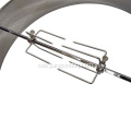22.5&#39;&#39; Stainless Steel Charcoal BBQ Rotisserie Ring